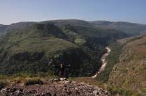 Canyon formado pelo rio Iapó, um dos maiores do mundo, no P.E do Guartelá, região de Tibagi - PR